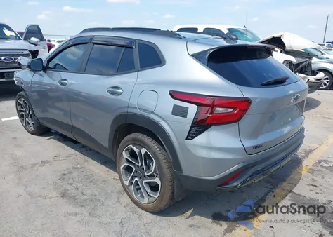 2025 Chevrolet Trax Fwd 2Rs из США, поврежденный, VIN KL77LJEP7SC075908